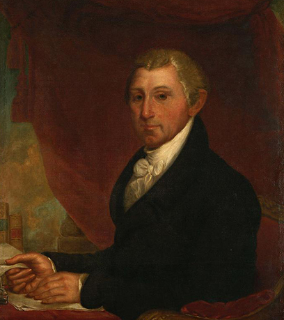 un retrato de James Monroe